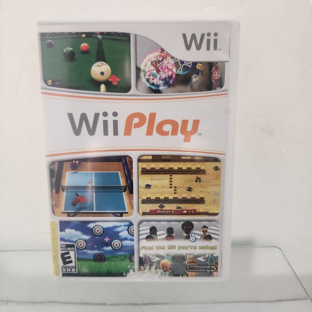 Wii Play Games Complete with case manual tested works